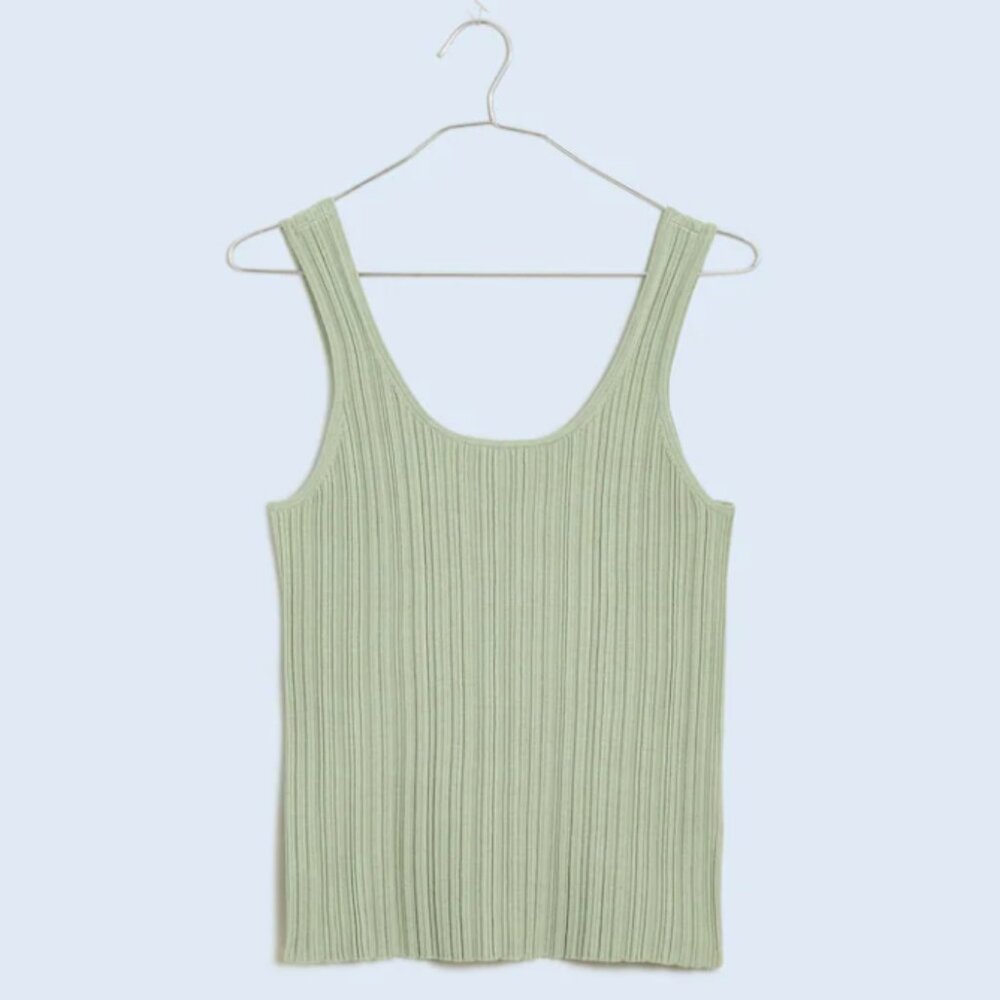 Madewell Signature Knit Scoopneck Sweater Tank